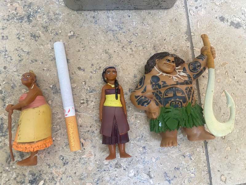 Disney Moana figure lot of 3