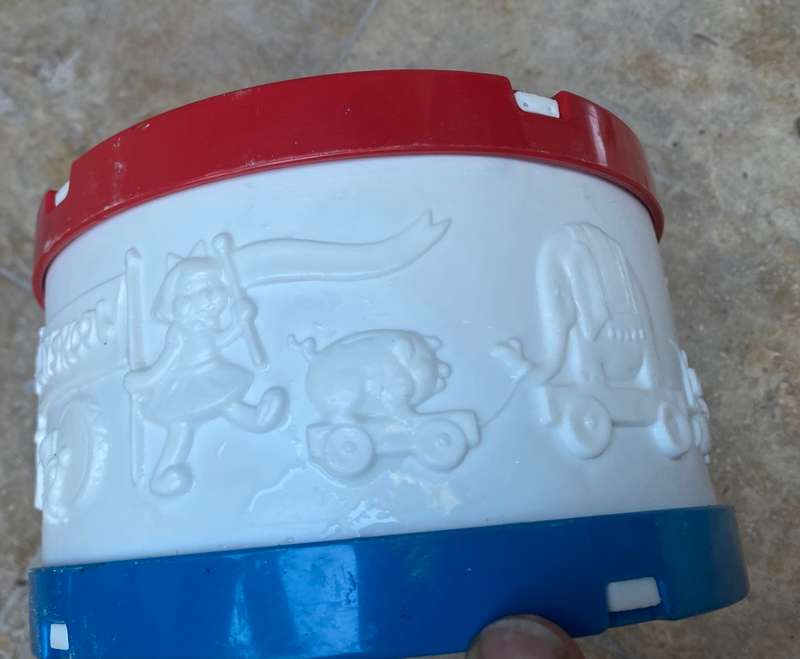 Vintage Playskool baby drum no 47 USA