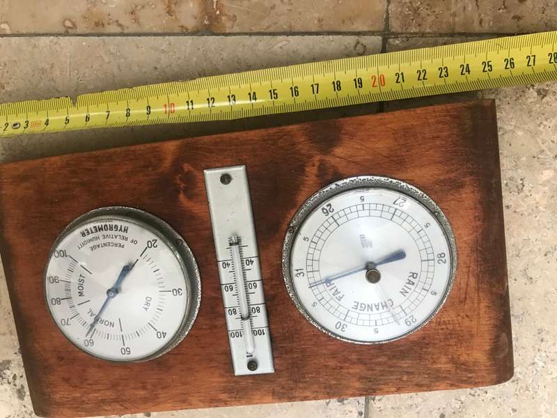 Vintage barometer hygrometer thermometer Germany