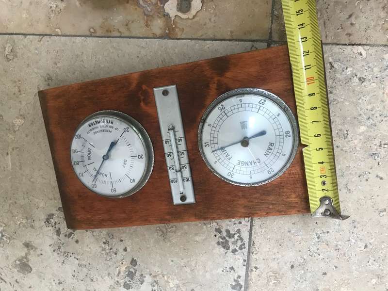 Vintage barometer hygrometer thermometer Germany