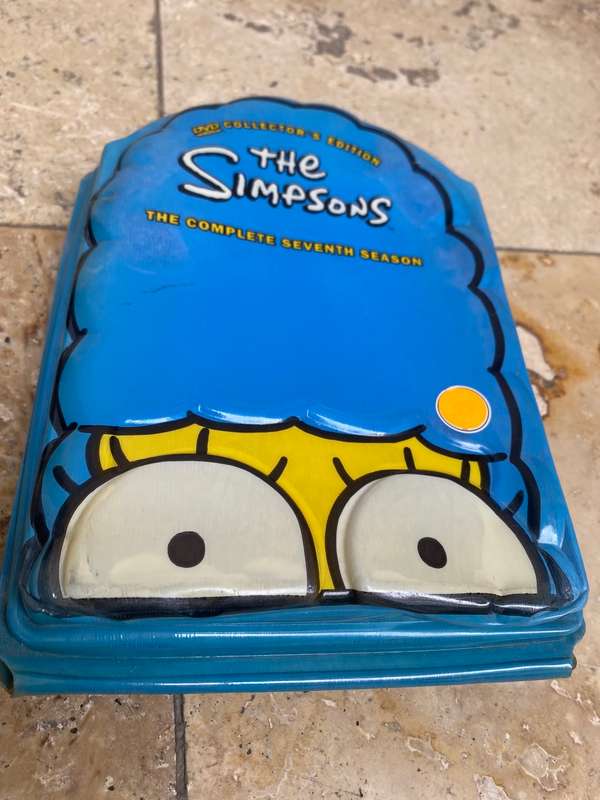 The Simpsons  seventh season collectors edition dvd box set of 4