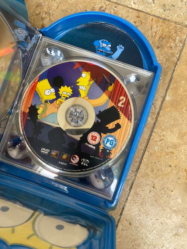 The Simpsons  seventh season collectors edition dvd box set of 4