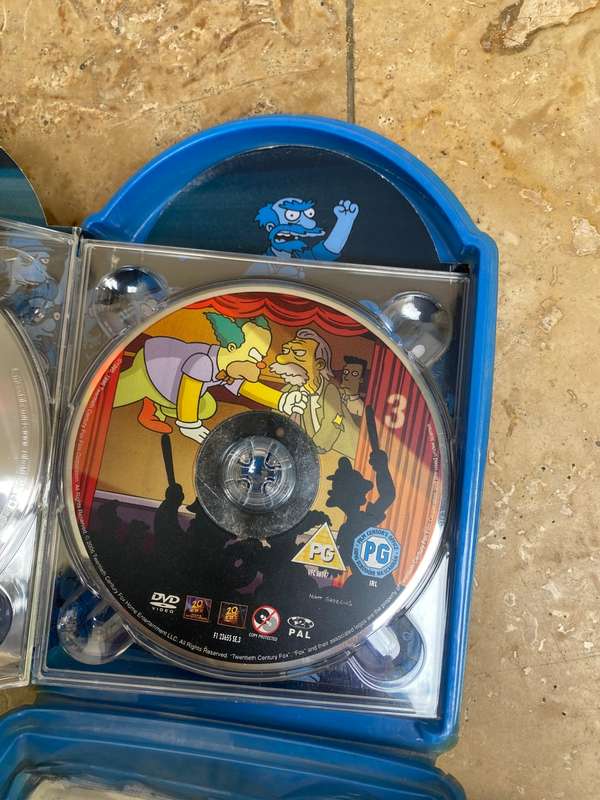 The Simpsons  seventh season collectors edition dvd box set of 4