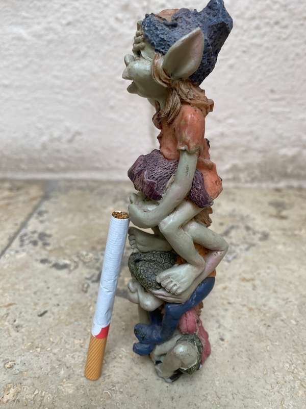 Anthony fisher pixie see hear speak no evil figurine elf statue