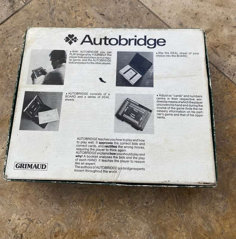 Vintage Autobridge play yourself by Grimaud