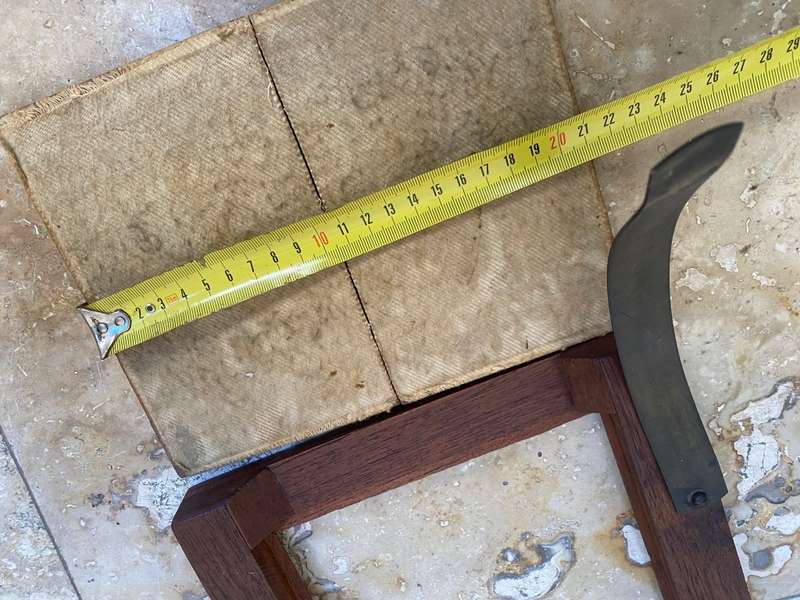 Antique master art  oak wood frame brass fittings