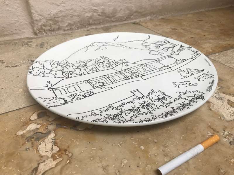 Mervyn Gers  Limited edition for The Nest  Steven Felmore plate 2016