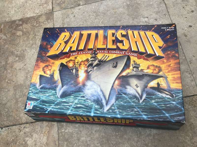 milton bradley vintage Battleship board game  2002 made in USA hasbro