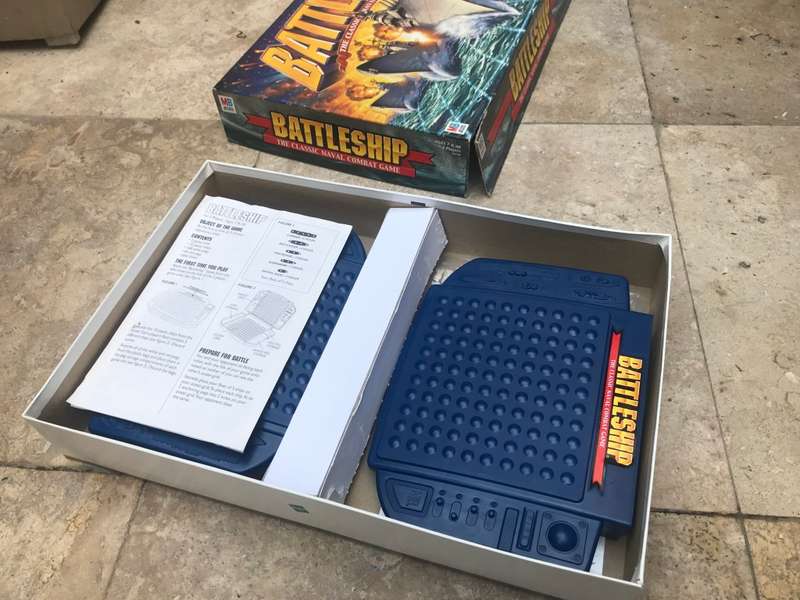 milton bradley vintage Battleship board game  2002 made in USA hasbro