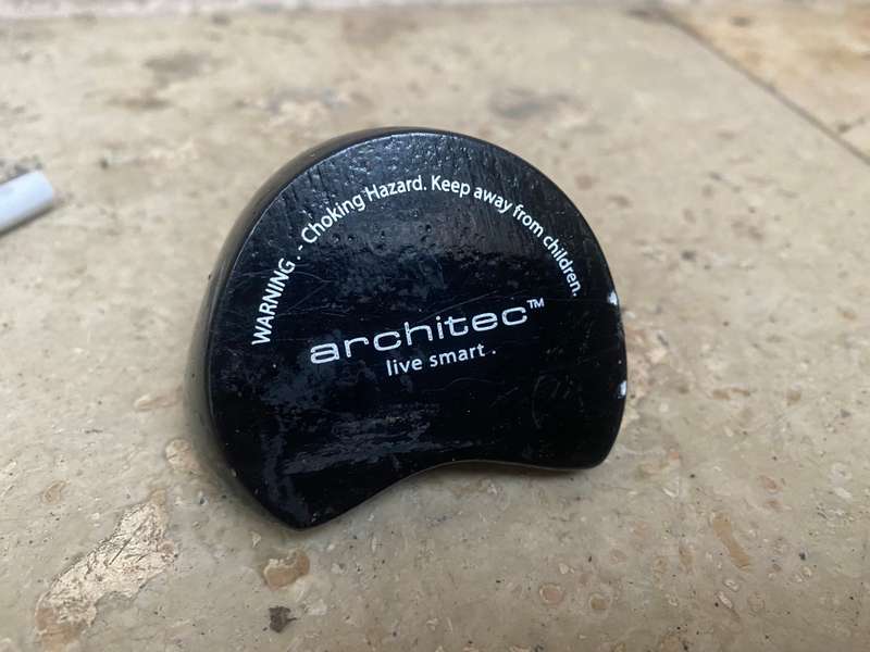 Recipe Rock by Architec live  smart Magnetic Recipe Holder Minimalist Design graphite black