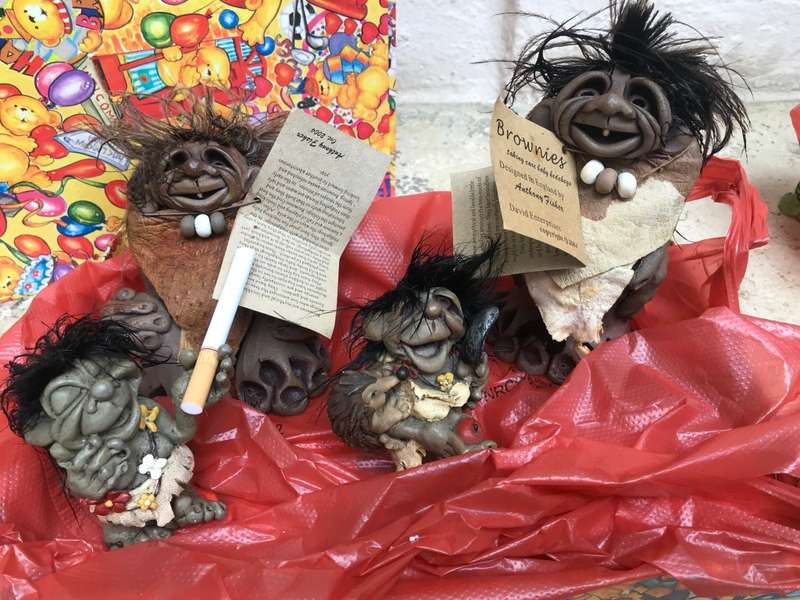 Brownie troll figure lot  by Anthony fisher