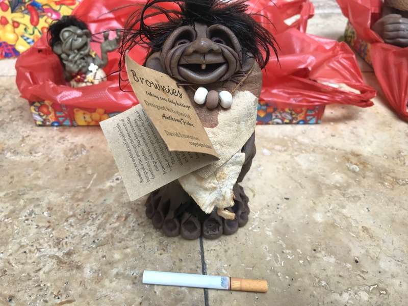 Brownie troll figure lot  by Anthony fisher