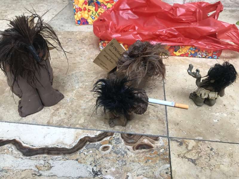 Brownie troll figure lot  by Anthony fisher