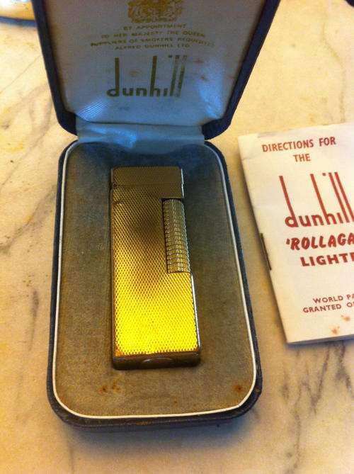 dunhill rollogas lighter