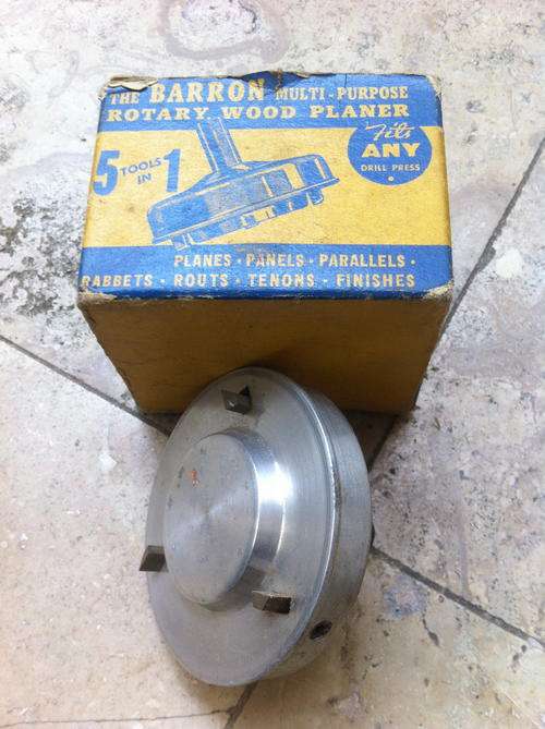 The Barron rotary wood planer