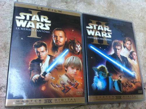 star wars 1 and 2 dvd