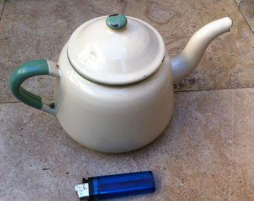 kockums enamel teapot