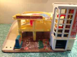 Vintage Fisher Price Parking ramp service centre , # 930