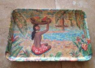 island heritage honolulu hawaii tray