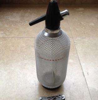 vintage soda siphon