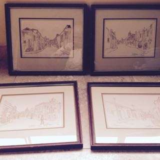 Jeff Kassmen , District 6 ,series of 4 signed Limited prints , no 86 / 100