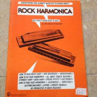 rock harmonica book by Alan Blackie Schackner