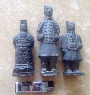 3 noman Chinese / Japanese sage ornaments