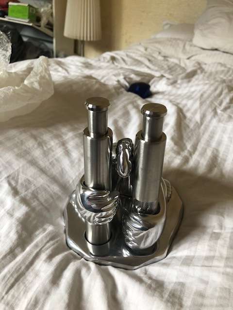 Carrol Boyes Salt N Pepper Set (no box but untouched)