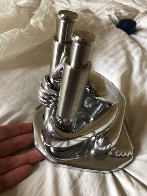 Carrol Boyes Salt N Pepper Set (no box but untouched)