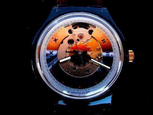 Vintage 1991 SWATCH AUTOMATIC "RUBIN" SAM100