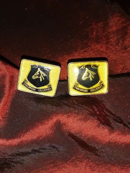 4 Sets GOLDFIELDS Memorabilia Cufflinks
