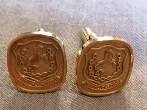 4 Sets GOLDFIELDS Memorabilia Cufflinks