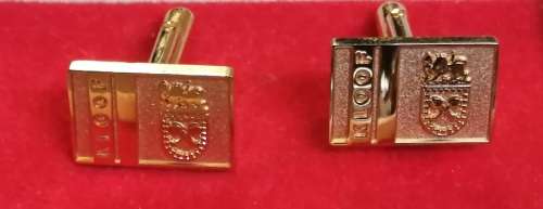 4 Sets GOLDFIELDS Memorabilia Cufflinks