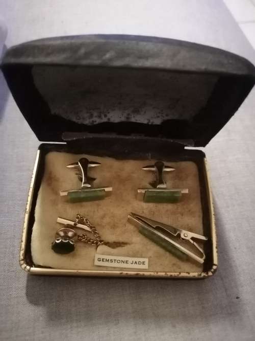 Stratton 9ct Gold Gilt Cufflink, Tie Bar&Pin URGENT SALE