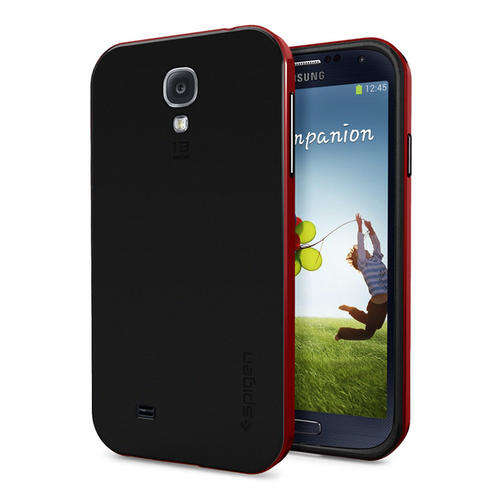 Neo Hybrid Slim Border Cover for Samsung S4 - Red