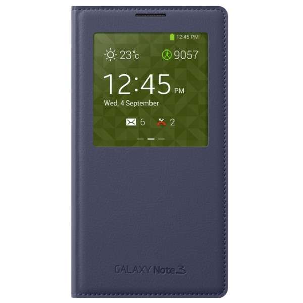Samsung Galaxy Note 3 S View Cover - Indigo Blue