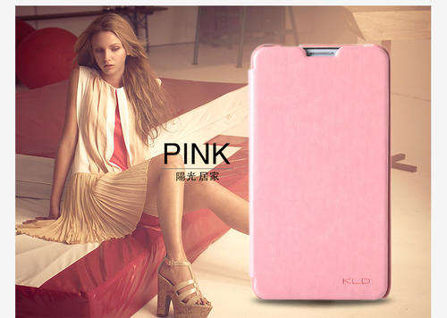 Samsung Galaxy Note 3 Flip Cover- Pink colour