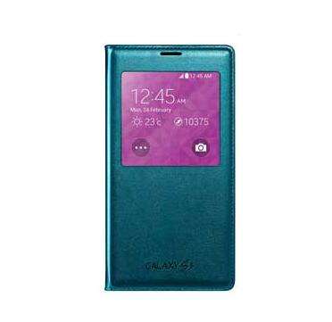 Samsung Galaxy S5 Cover S View Flip Cover I9600 **with IC Chip** - Green