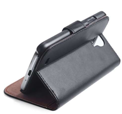 Samsung Galaxy S4 Wallet flip cover in leather