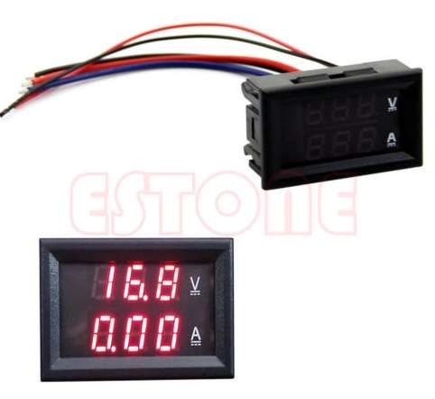 Volt Amp Meter  0-100v  0-10A