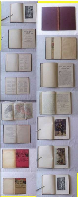 SOUTH AFRICA & THE TRANSVAAL WAR, LOUIS CRESWICKE, 1902, Salesmans sample book