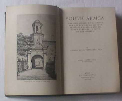 THE STORY OF NATIONS SOUTH AFRICA, GEORGE M´CALL THEAL, 1899, 5th impression of 6th edition