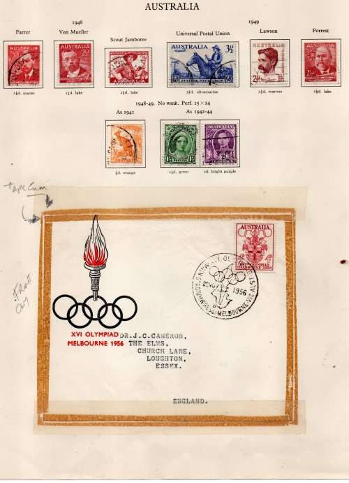 Australia 1936 - 1964, used collection,