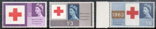 Great Britain, EIIR, 1963 Red Cross, MNH **