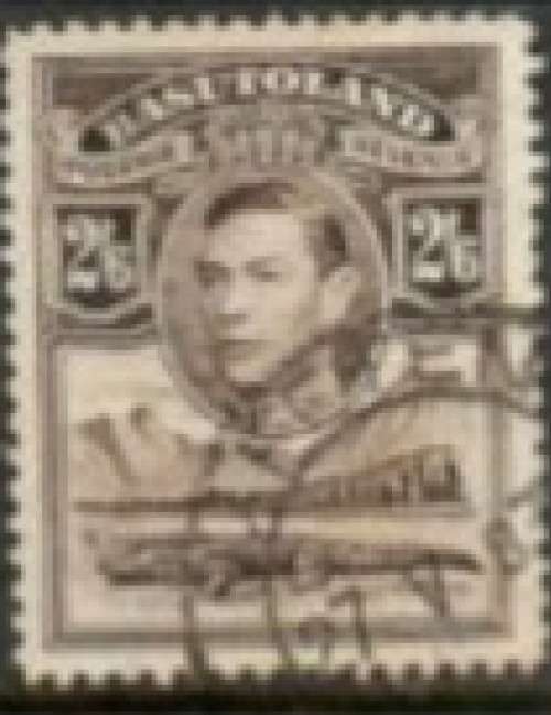 Basutoland, GVIR, 1938, 2`6, used