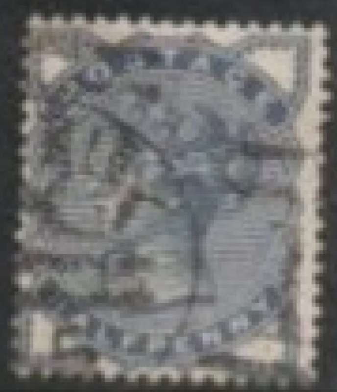 Great Britain, VRI, 1883, 1/2d slate-blue, used