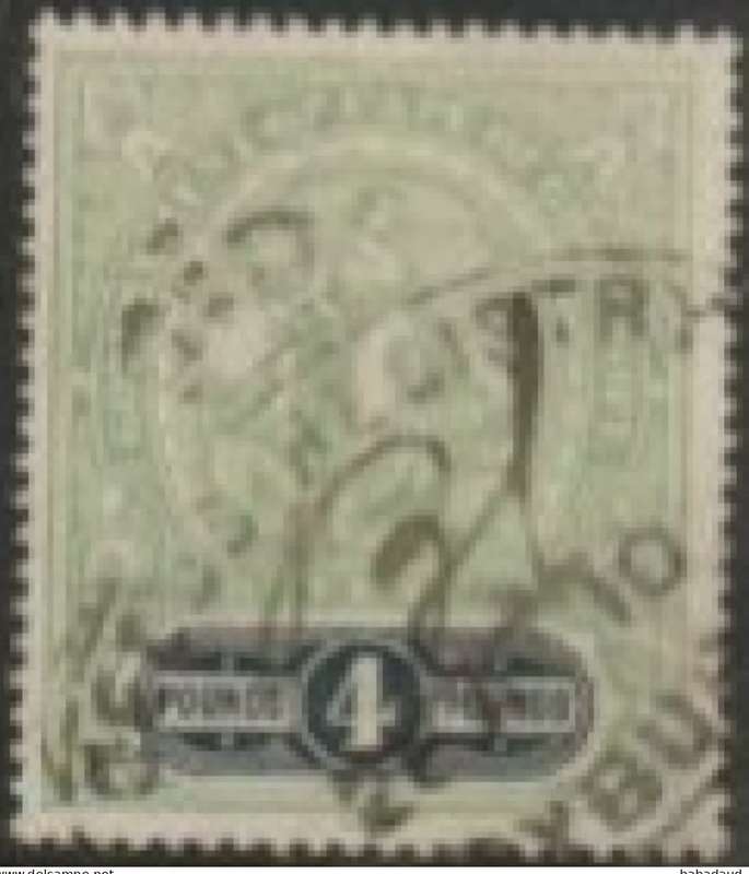 South Africa, CoGH, VRI, 1898, £4, Revenue, Hope Standing, used