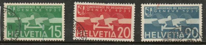 Switzerland, 1932, Disarmament Conference, used