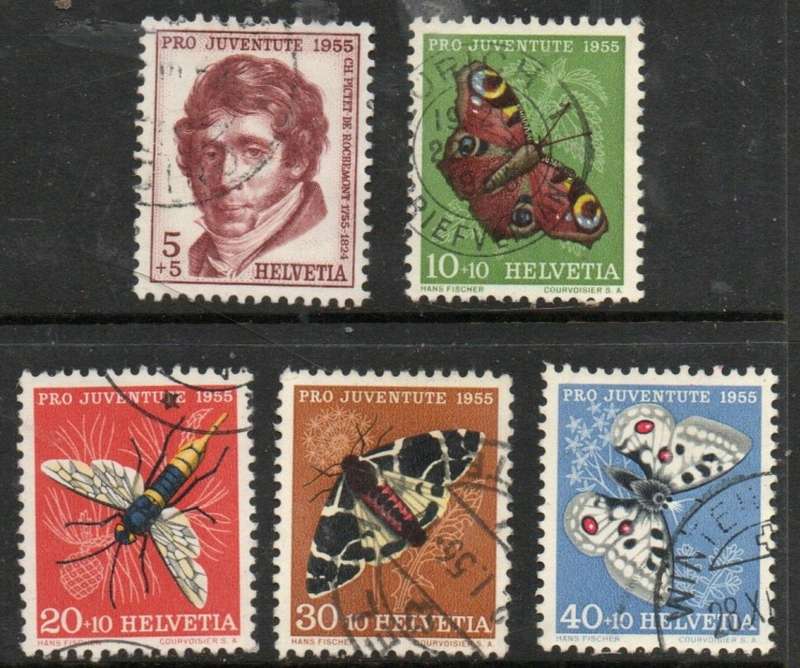Switzerland, Pro Juventute, 1955, used