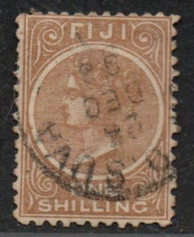 Fiji, VRI, 1897, 1/, perf 11 x 11, c.d.s. used